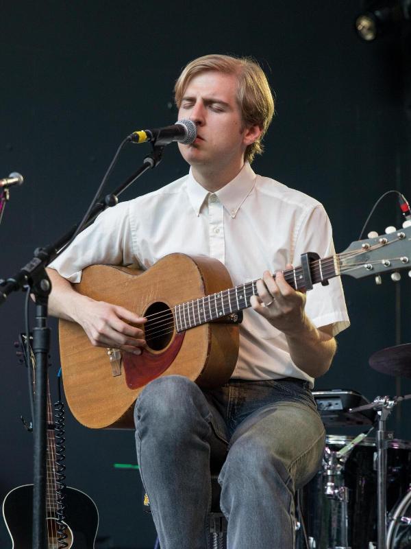 Christian Lee Hutson performing live on stage