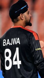Dilpreet Bajwa's jersey number, 84