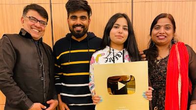 Dushyant Kukreja with his family