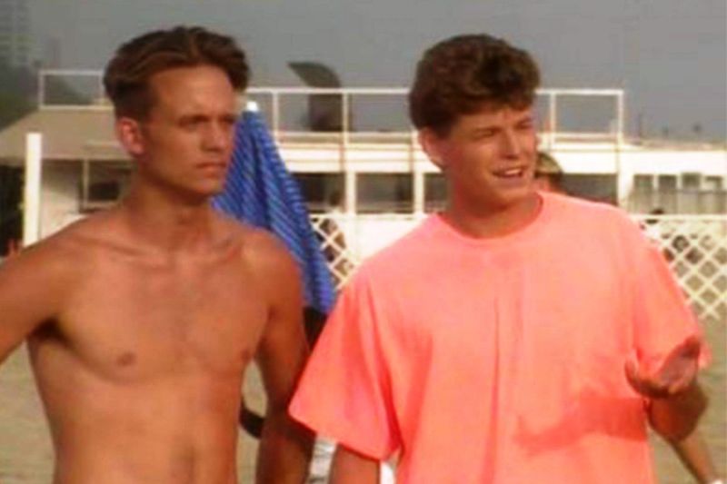 Eric Dane as 'Tad Pogue' in the series Saved by the Bell (1991)