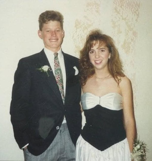 Eric Dane at Sequoia High School’s homecoming dance in 1989