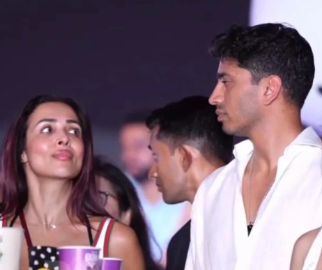 Harsh Mehta with Malaika Arora