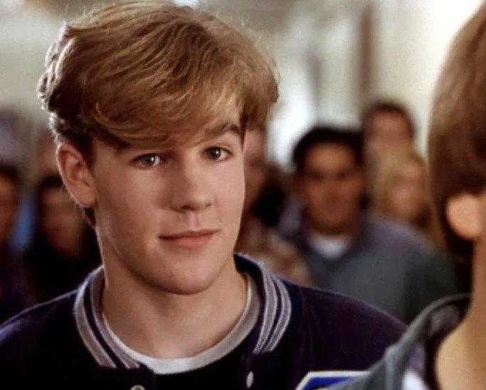 James Van Der Beek in a still from the film Angus