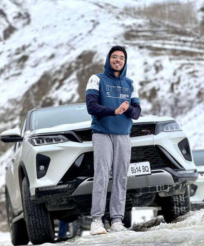 Lakshya Kaushik, during his holiday