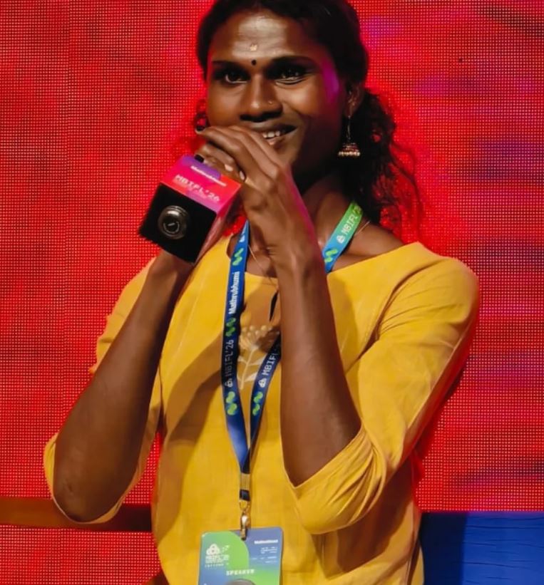 Prakrithi NV, while speaking at an event