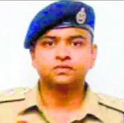 Rahul Vikram in police uniform
