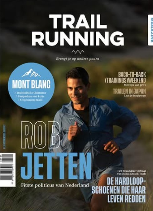 Rob Jetten on the poster of a magazine