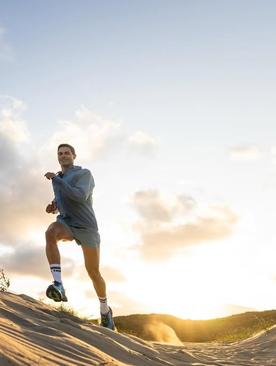 Rob Jetten while running