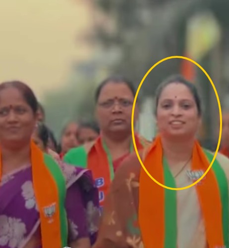 Sujata Suraj Patil while working as a political activist