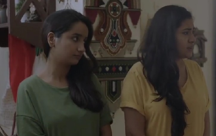 Sumaira Shaikh in a still from the television series Pushpavalli