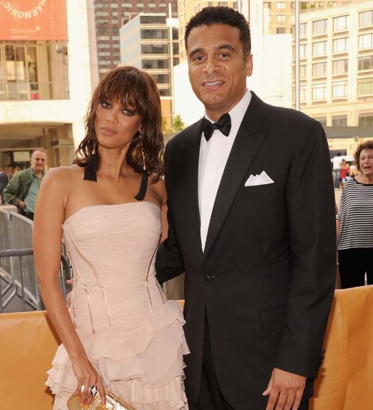 Tyra Banks with John Utendahl