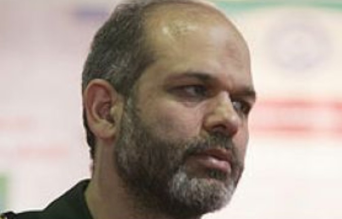 An old picture of Ahmad Vahidi