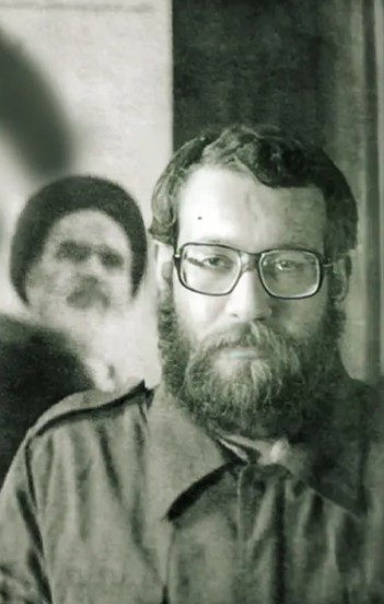 An old picture of Ali Larijani