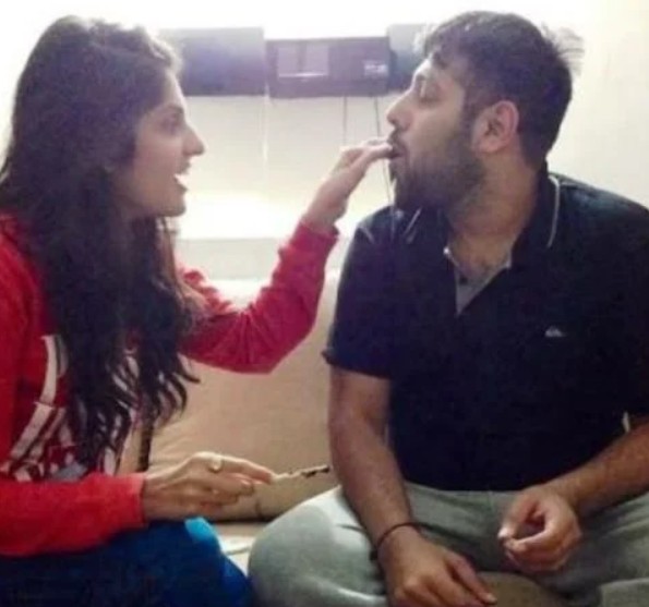 Aparajita with Badshah