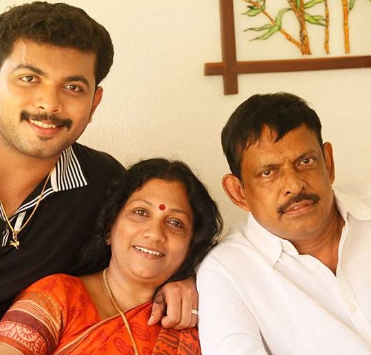 E. A. Rajendran with his family