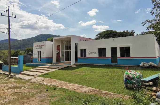 El Mencho's hospital in El Alcíhuatl village