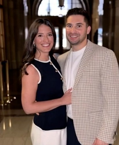 El Mencho's son-in-law and Laisha's romantic partner, Cristian Fernando Gutiérrez Ochoa (right)