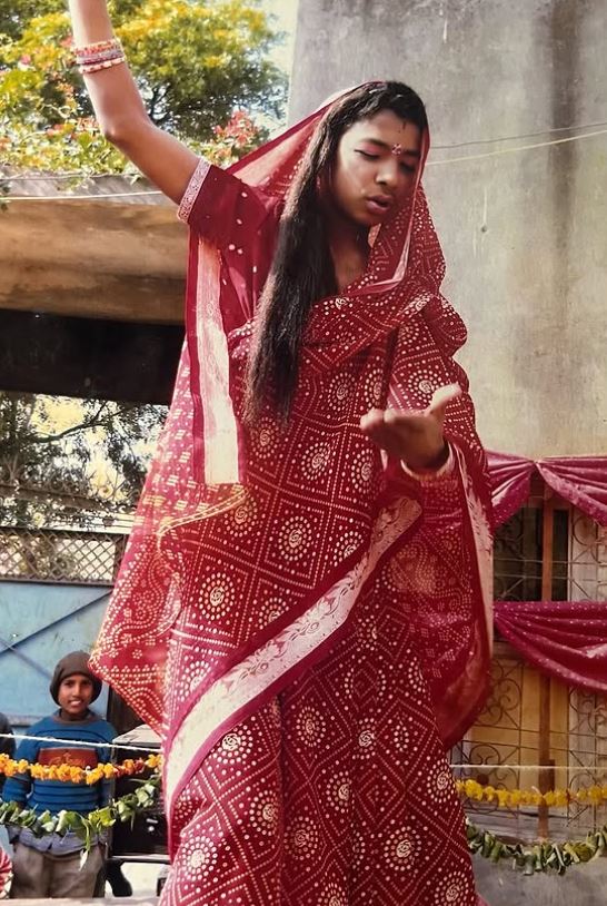 Farman Khan, as a child artist