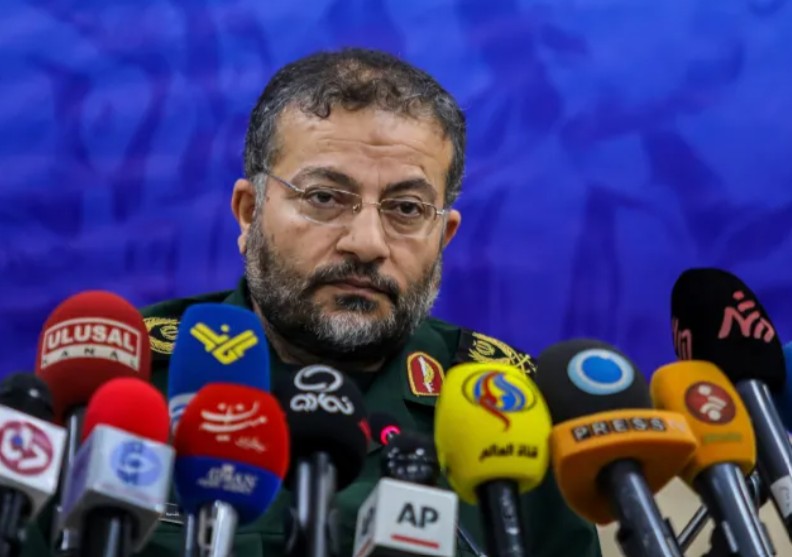 Gholamreza Soleimani during a media conversation