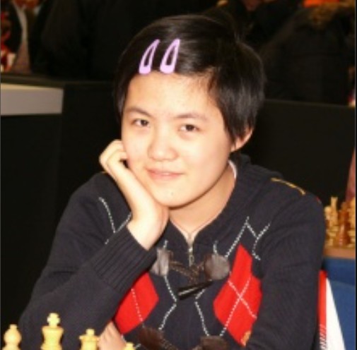 Hou Yifan at the 2007 Corus Chess Tournament