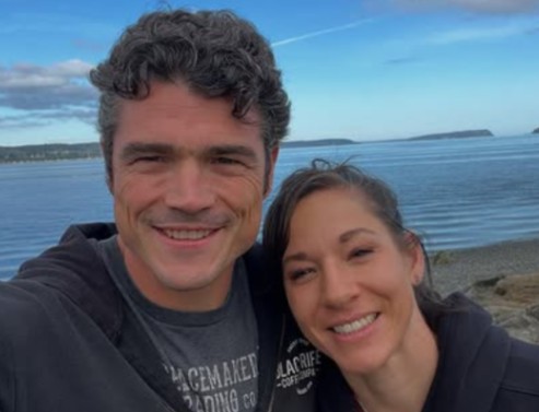 Joe Kent with Heather Kaiser