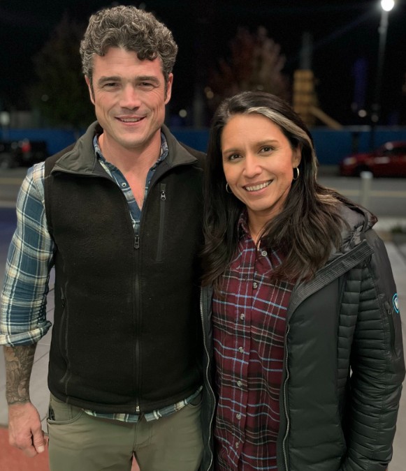Joe Kent with Tulsi Gabbard