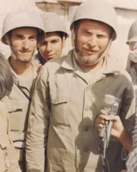 Mohammad-Bagher Ghalibaf during his military career