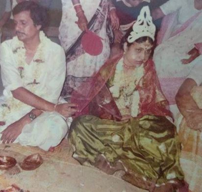 Moloy Ghatak during his wedding