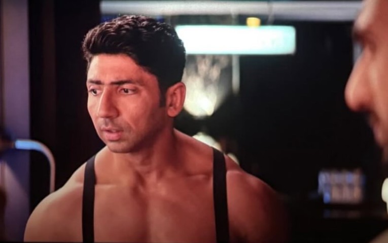 Mustafa Ahmed in a still from the film Dhoom Dhaam (2025)