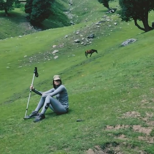 Nayanika Reddy during a trip