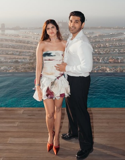 Nayanika Reddy with Allu Sirish