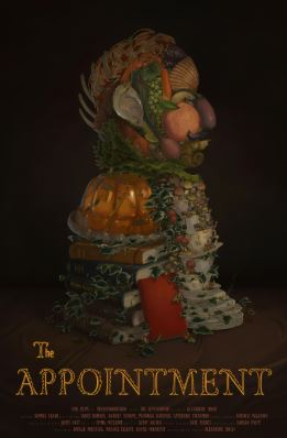 The poster of Alexandre Singh and Natalie Musteata 's short film The Appointment (2019)