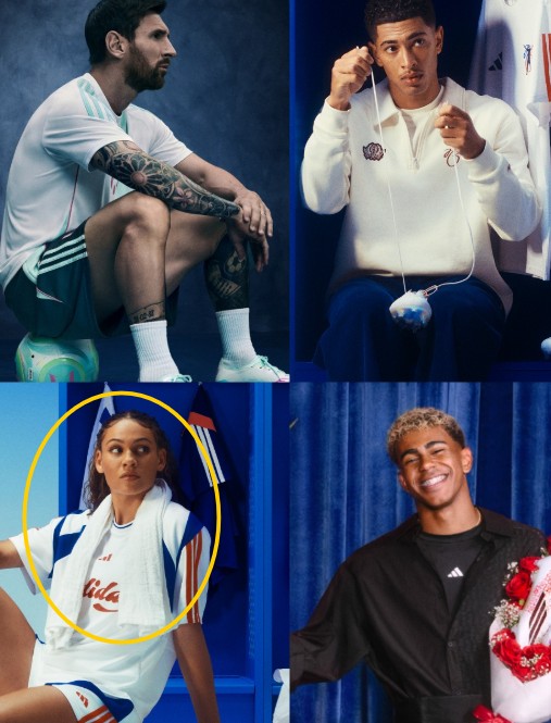 Trinity Rodman in a still from an advertisement