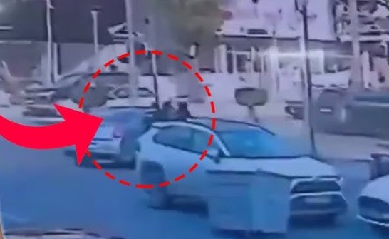 A CCTV footage of Shelly Kittleson's kidnapping