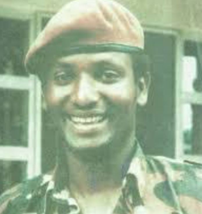 A young age picture of Muhoozi Kainerugaba