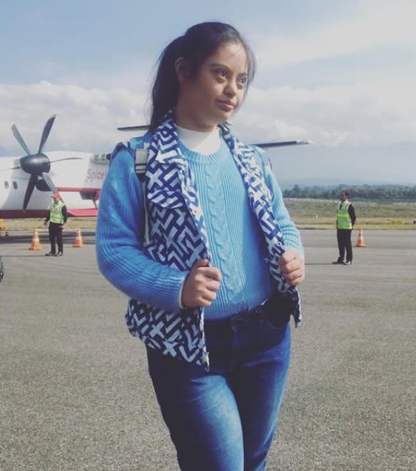 Ahida Sarmai during a trip