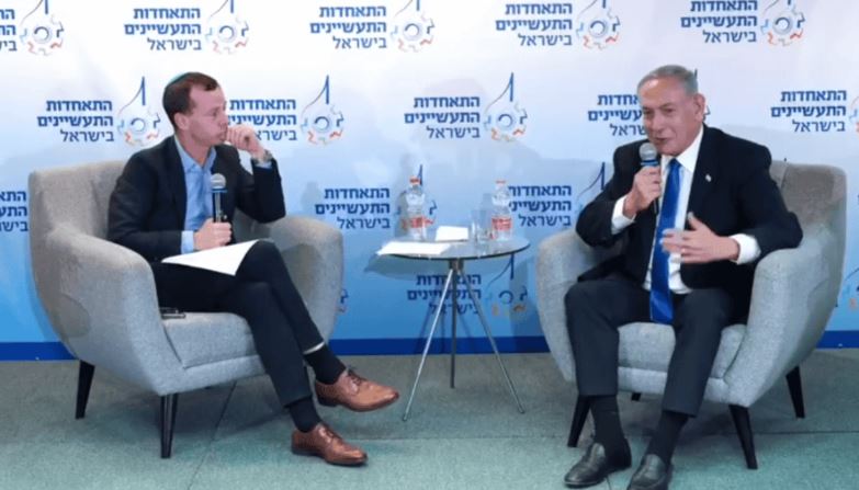 Amit Segal with Prime Minister Benjamin Netanyahu