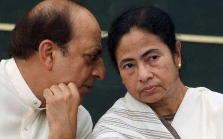 Dinesh Trivedi with Mamata Banerjee