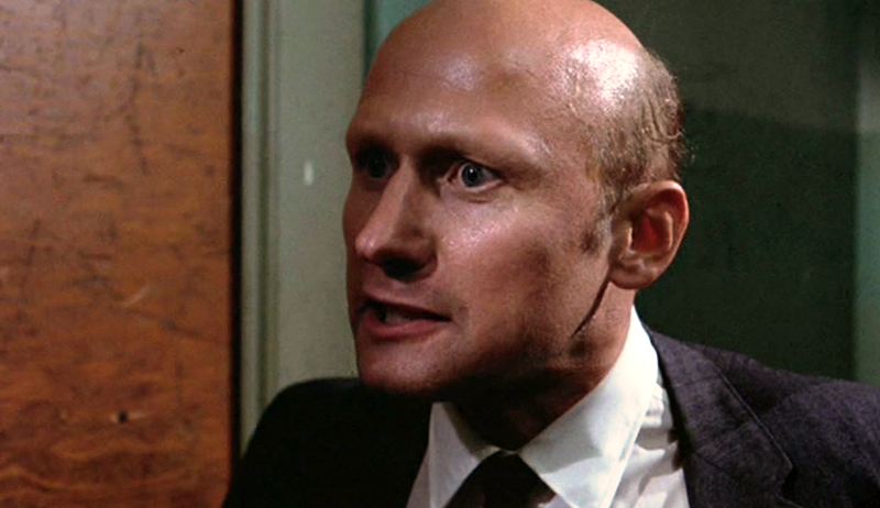 James Tolkan as 'Lieutenant Steiger' in a still from the film 'Serpico' (1973)