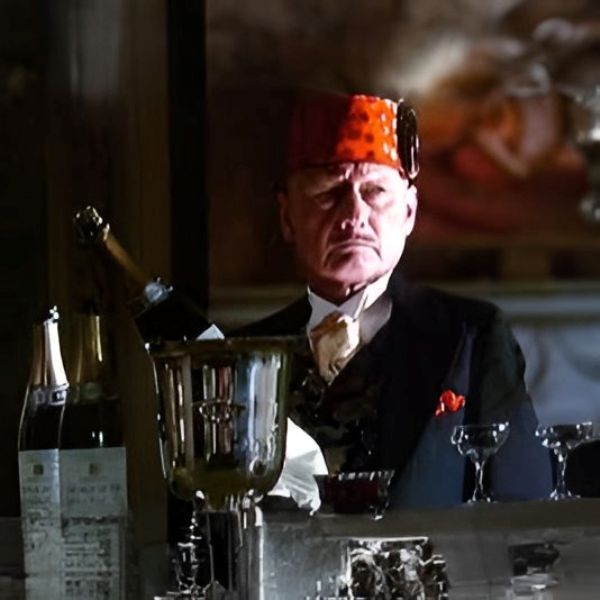 James Tolkan in a still from the series 'Nero Wolfe' (2001-2002)