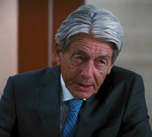 John Nolan during a scene from Batman film