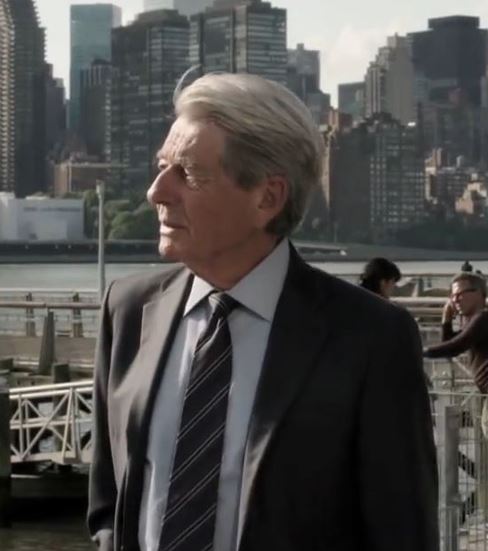 John Nolan during a scene of Person of Interest