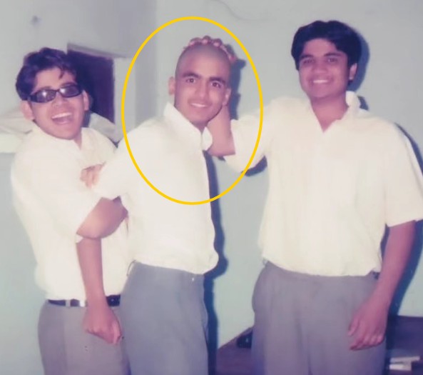Karan Tejpal during his school days