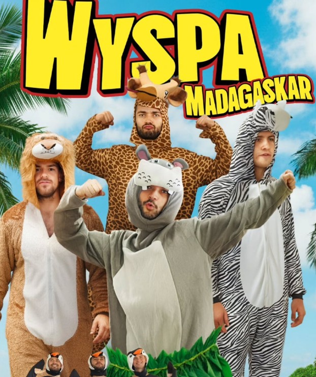 Łatwogang with Wojciech OjWojtek Przeździecki and Jakub Patec Patecki in the animated film series Madagascar