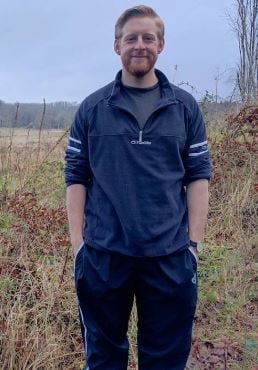 Michael Patrick in his 20s