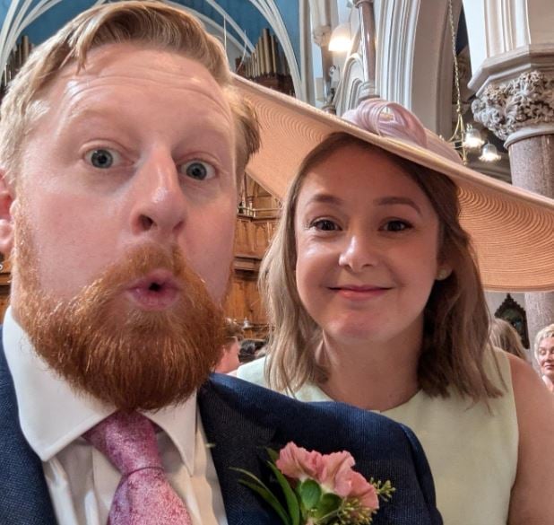 Michael Patrick with Naomi Sheehan