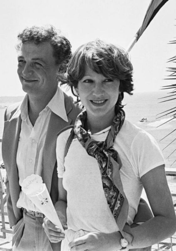 Nathalie Baye and Philippe Léotard