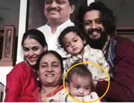 Rahyl Deshmukh with his parents, brother, and grandmother