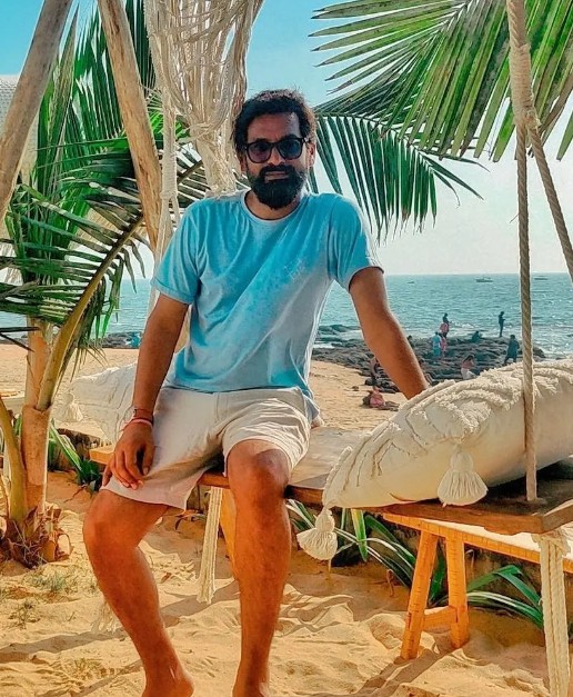 Saini S. Johray during a trip