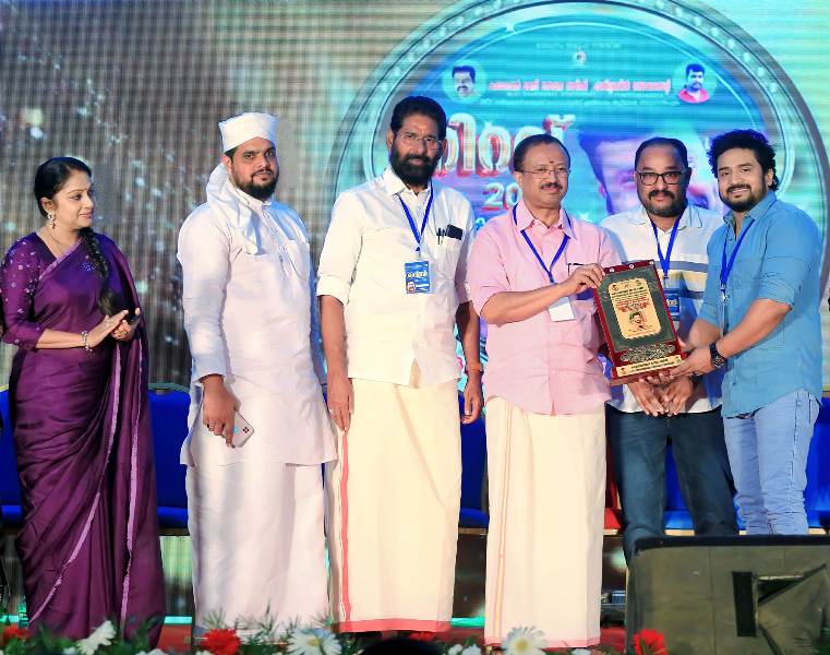 Siddharth Venugopal, while receiving the 2023 Kalabhavan Mani Award